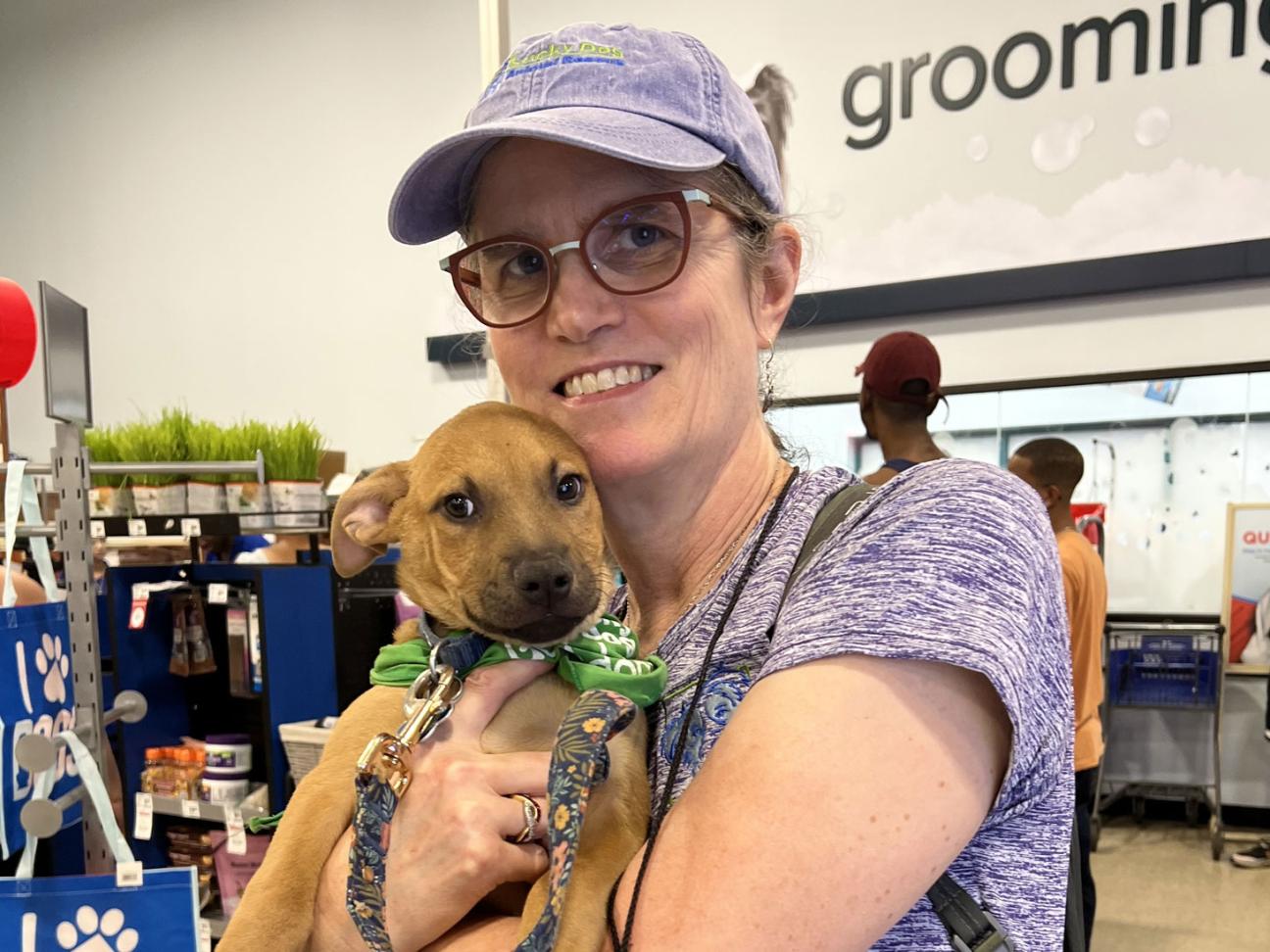 Connie Kiggins, Lucky Dog Volunteer Foster, Adoption Coordinator, and Volunteer Liaison