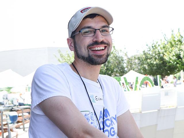 Evan Kaufman, Lucky Dog Volunteer Event Coordinator