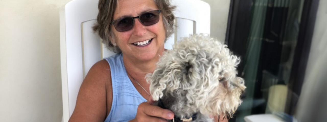 Maria Hughes, Lucky Dog Foster and Volunteer