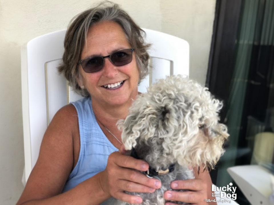 Maria Hughes, Lucky Dog Foster and Volunteer