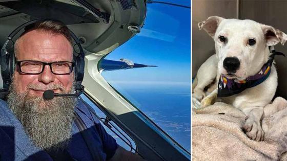 Captain Wojo and Zoltan, his special co-pilot.