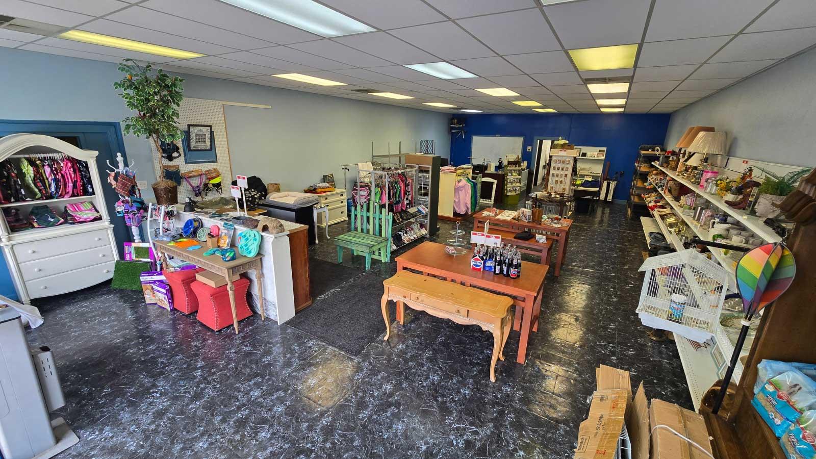 Re-Tail shop interior